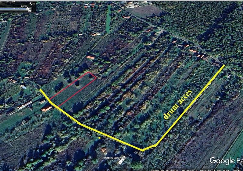 Teren de 1770 mp, în Central