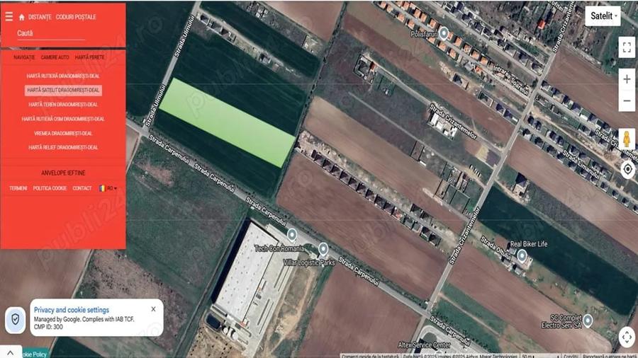 Teren intravilan Dragomiresti-Deal, Str. Ulmului, 3400mp - 6