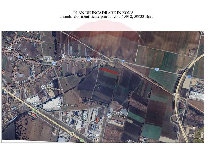 Teren Construcții intravilan de 8800 mp, în Borș