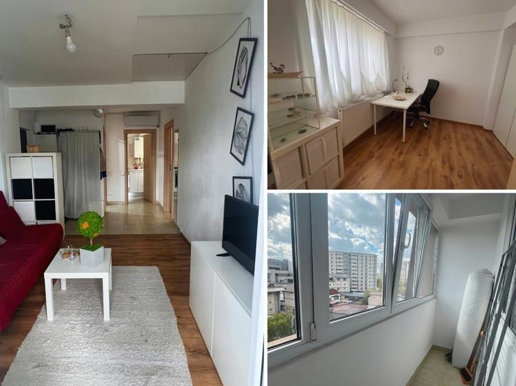 Apartament cu 2 camere semidecomandat, mobilat în Mihai Bravu