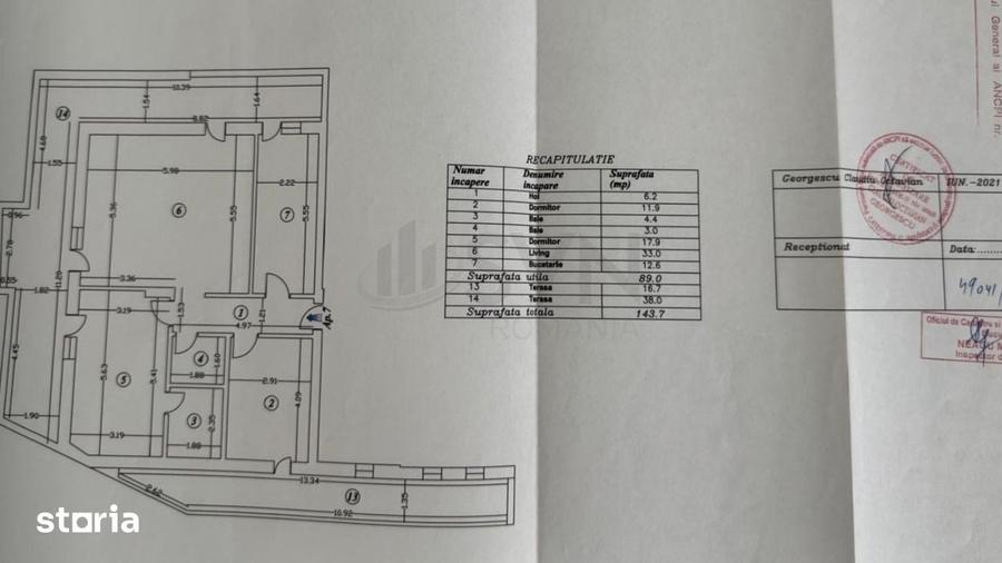 Apartament cu 3 camere decomandat în Colentina