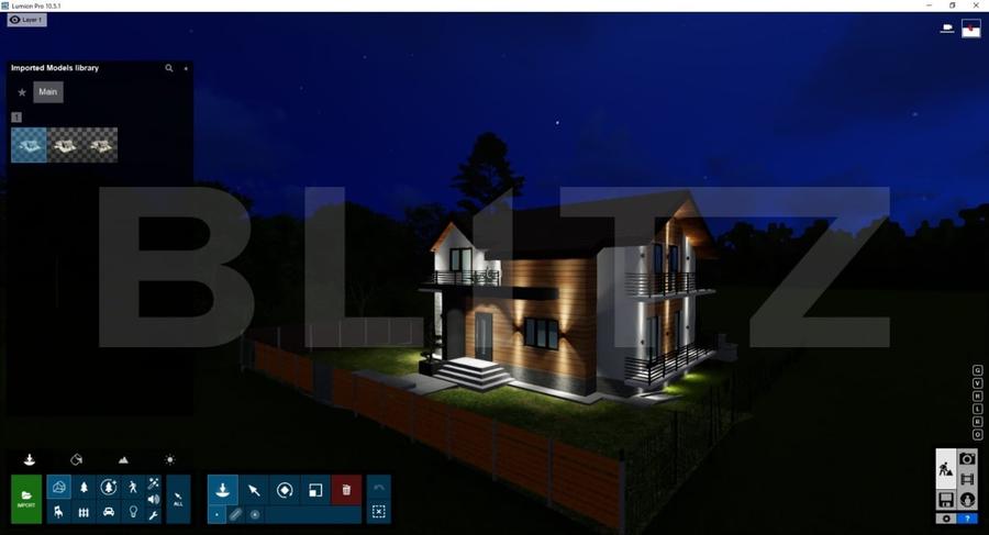 Casă individuală cu 5 camere cu Teren 578 Mp în Hlincea