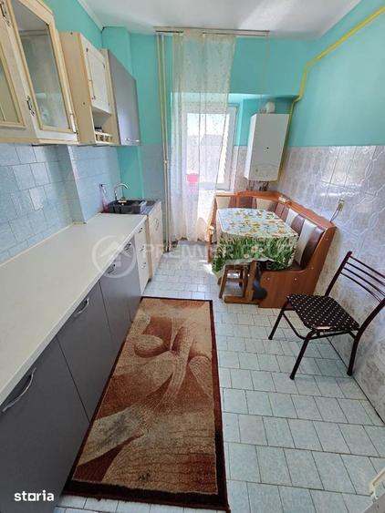 Etaj 3! Apartament 3 camere 2 bai 74mp, GARA, balcon, mobila, centrala - 4