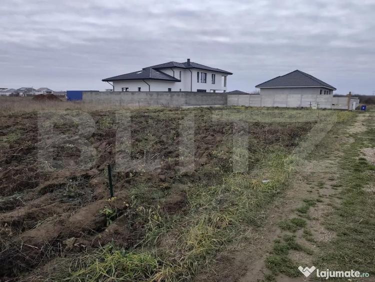 Teren de 753 mp, în Nufărul