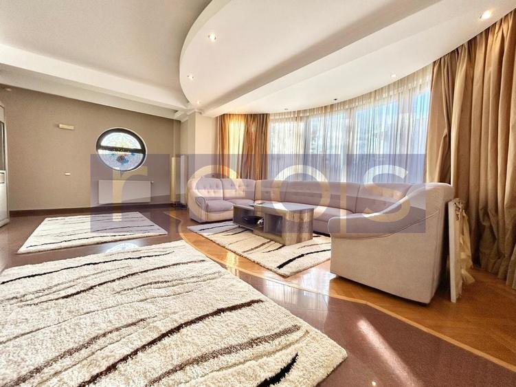 Apartament cu 4 camere decomandat, mobilat în Herăstrău