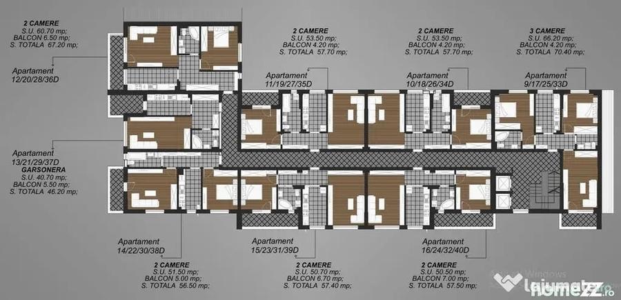 Apartament cu 2 camere decomandat în Apărătorii Patriei