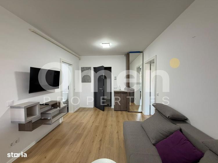 Apartament cu 2 camere semidecomandat în Central