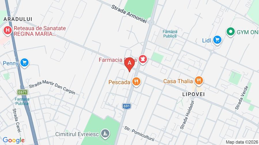Spațiu comercial, de 153 mp, în Lipovei