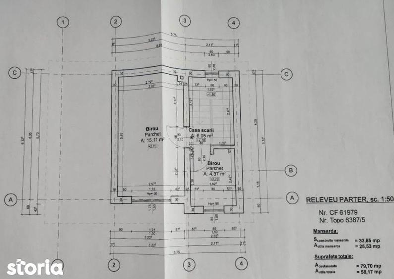 Spațiu comercial, de 80 mp, în Central