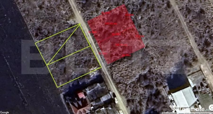 Investitie! Parcele teren extravilan, 400 mp, zona Valea Ch - 1