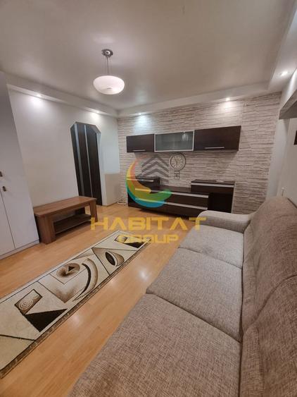 Apartament cu 2 camere semidecomandat, mobilat în Brâncoveanu