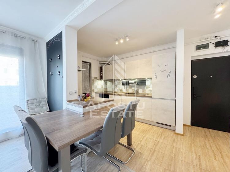 Apartament cu 2 camere semidecomandat, mobilat în Giroc — fotografia 3