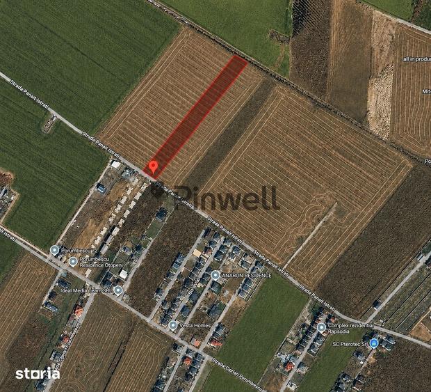 ExclusivitateTeren 10.000 mp OtopeniPanait Istrati, deschidere 29 ml - 1