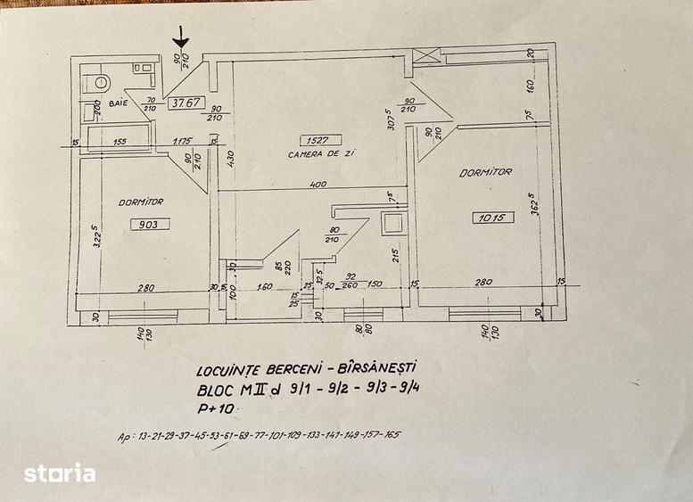 Apartament cu 3 camere în Berceni