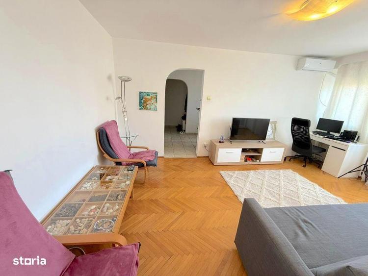 Apartament cu 2 camere, mobilat în Matei Voievod