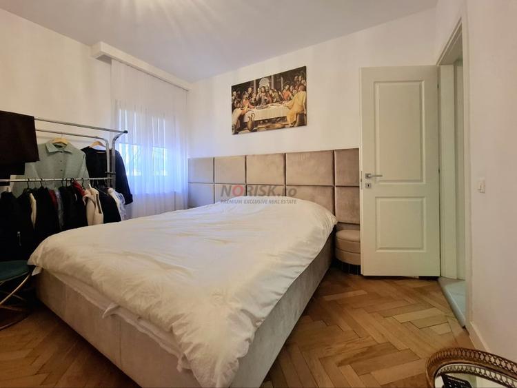 Apartament cu 4 camere semidecomandat, mobilat în Dorobanți