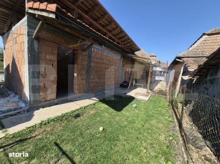 Casă cu 3 camere cu Teren 677 Mp în Central