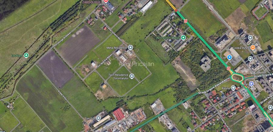 Proprietar vând parcele cu autorizație de construire casa - zona Torontalului