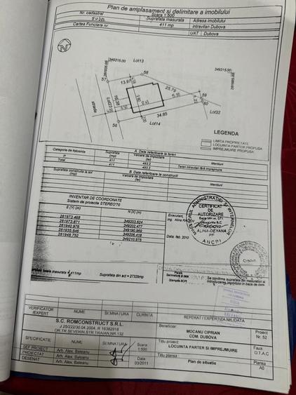 Teren de 411 mp, în Roșieni