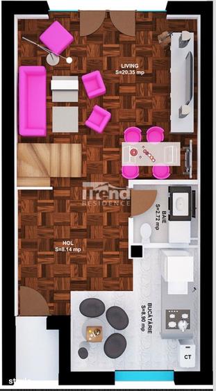 Casa de inchiriat, 4 camere, Trend Residence - 11