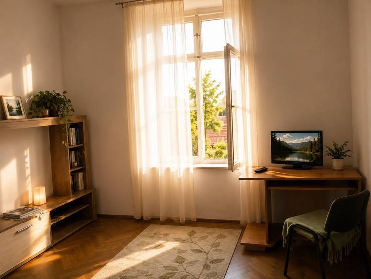 Apartament cu 2 camere decomandate, confort sporit, 64 mp, etaj 1, finisat, mobilat si utilat, cu te - 5