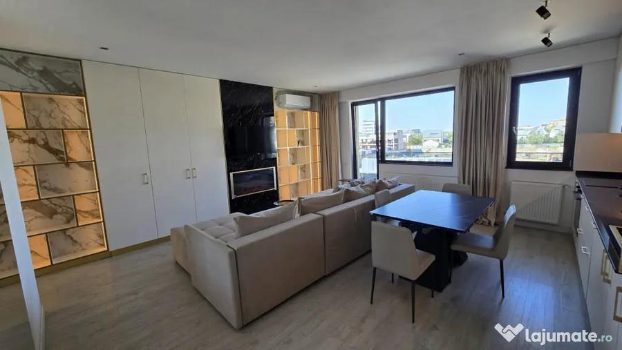 Apartament cu 2 camere semidecomandat în Pipera