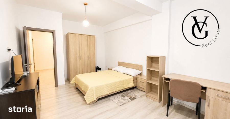 Apartament cu 2 camere decomandat, mobilat în Universitate