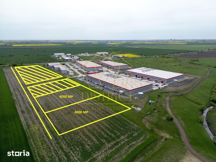 COM 0% Parcele industriale pentru hale, servicii | Sanandrei - 1