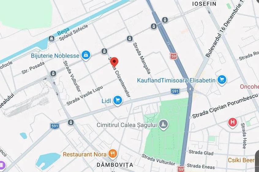 Casă cu Teren 411 Mp în Iosefin