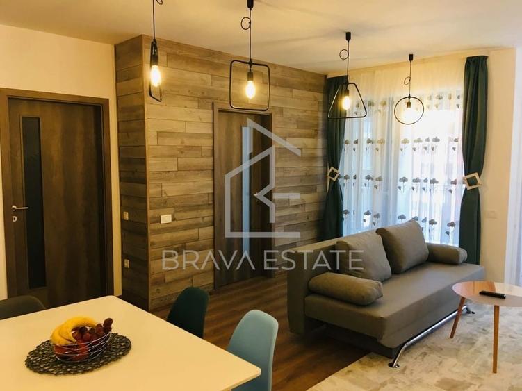 Apartament cu 2 camere semidecomandat, mobilat în Bună Ziua