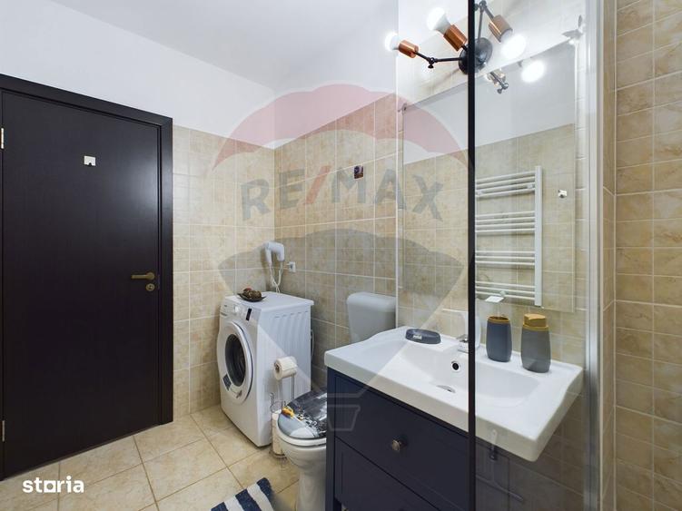 Apartament cu 2 camere, mobilat în Sânpetru