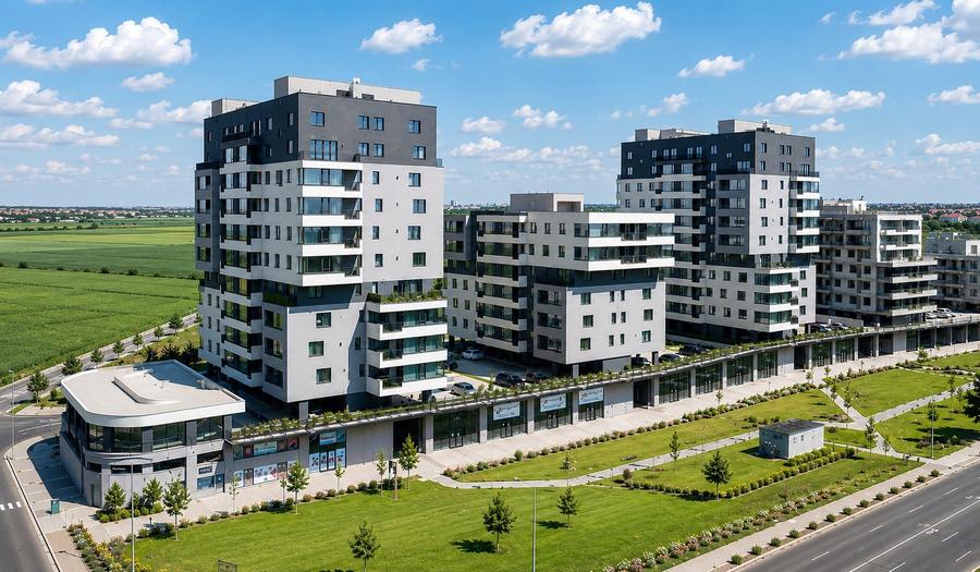Apartament cu 2 camere, mobilat în Brătianu