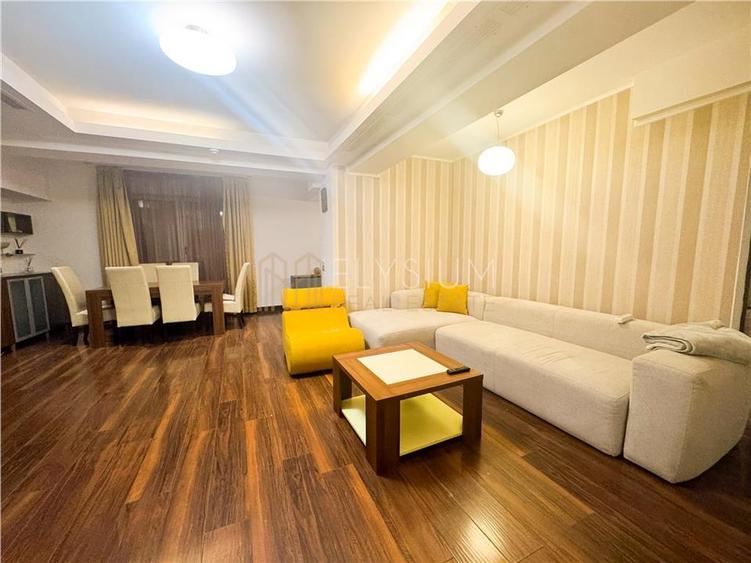 Apartament cu 3 camere decomandat, mobilat în Herăstrău