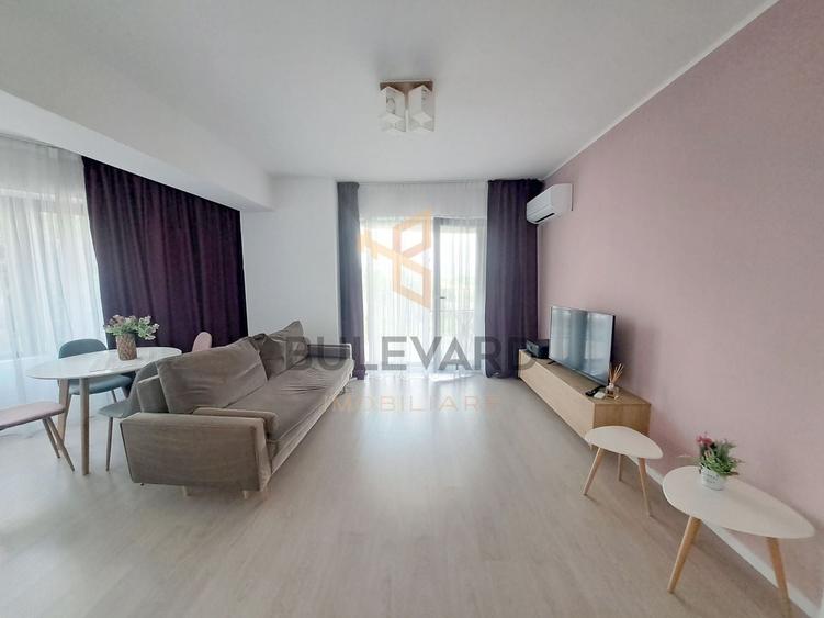 Apartament cu 2 camere semidecomandat, mobilat în Mănăștur