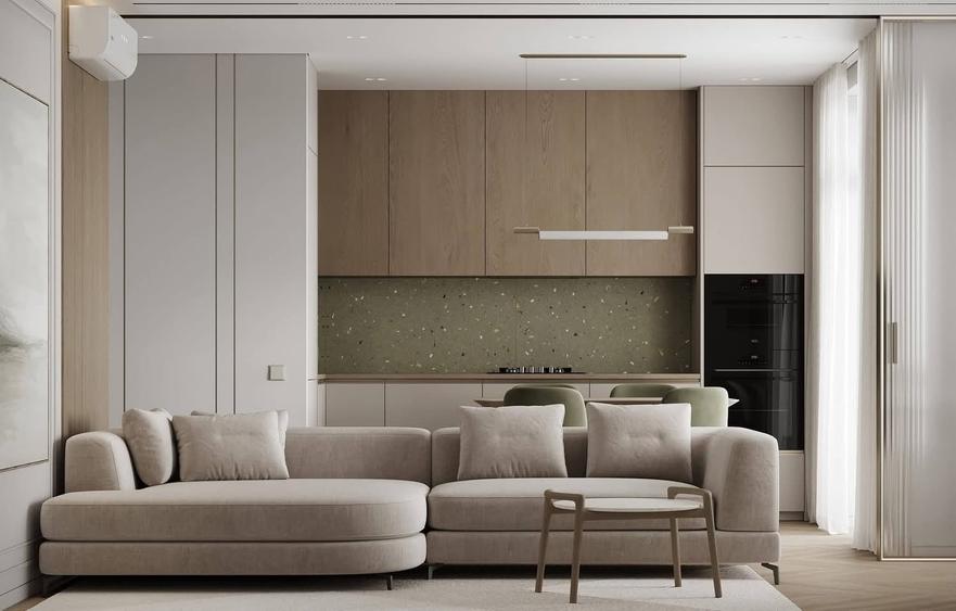 Apartament cu 3 camere decomandat în Chiajna