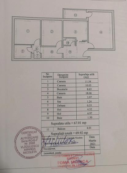 3 camere, renovat, centrala, 2 4, Rahova - Strada Oltina - 13