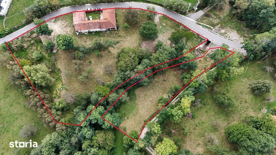 Casă cu 4 camere cu Teren 4840 Mp în Bran