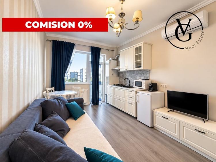 Apartament cu 2 camere semidecomandat, mobilat în Mamaia-Sat