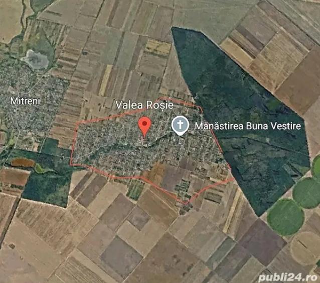 Teren intravilan Casa 809 mp Sat Valea Ro?ie Jud Calara?i la 60 km fata de Bucure?ti - 2