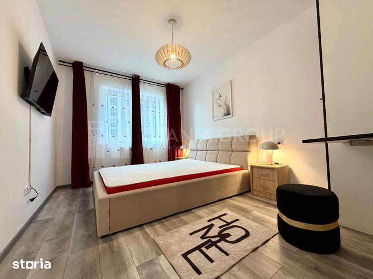 Apartament cu 3 camere decomandat, mobilat în Tractorul