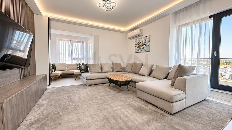 Apartament cu 4 camere decomandat, mobilat în Pipera