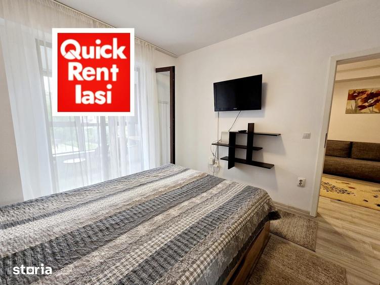 Palas Mall Bloc Nou Apartament 2 Camere Open Space Modern De Inchiriat - 3