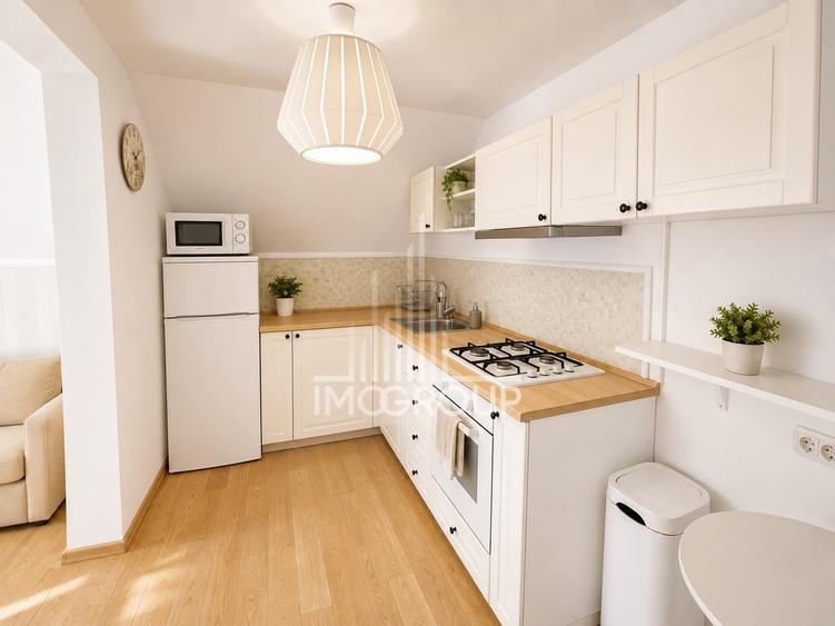 Apartament cu 3 camere semidecomandat, mobilat în Zorilor