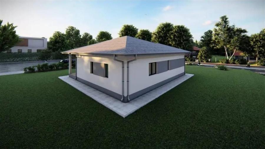 Casă cu 3 camere cu Teren 470 Mp în Aroneanu