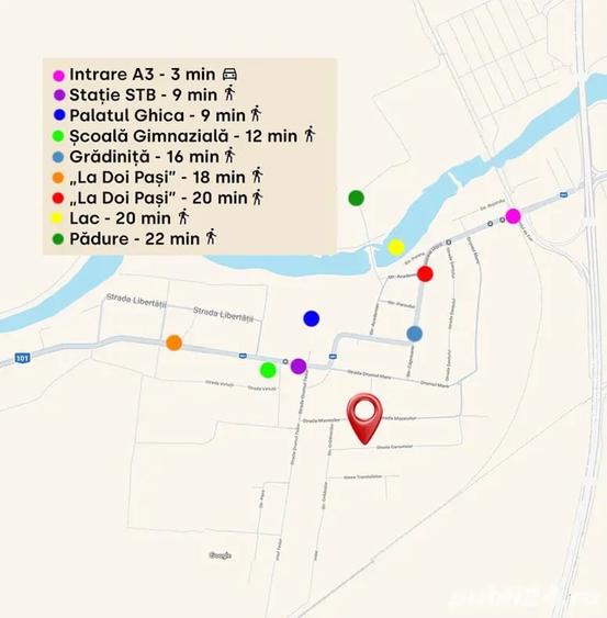 Teren de 1500 mp, în Căciulați