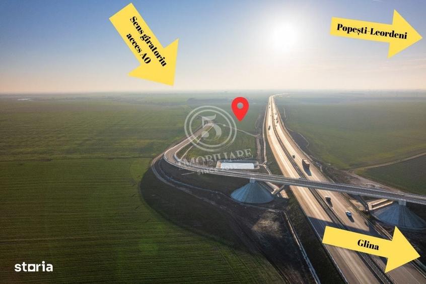 Teren 6913 mp pentru Hale Investitie Ideala langa Autostrada A0 - 2