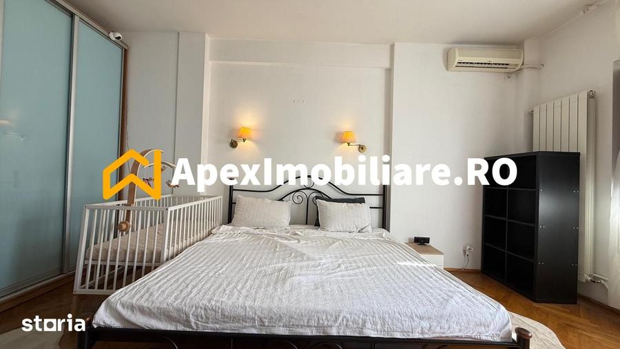 Apartament cu 3 camere semidecomandat în Cișmigiu