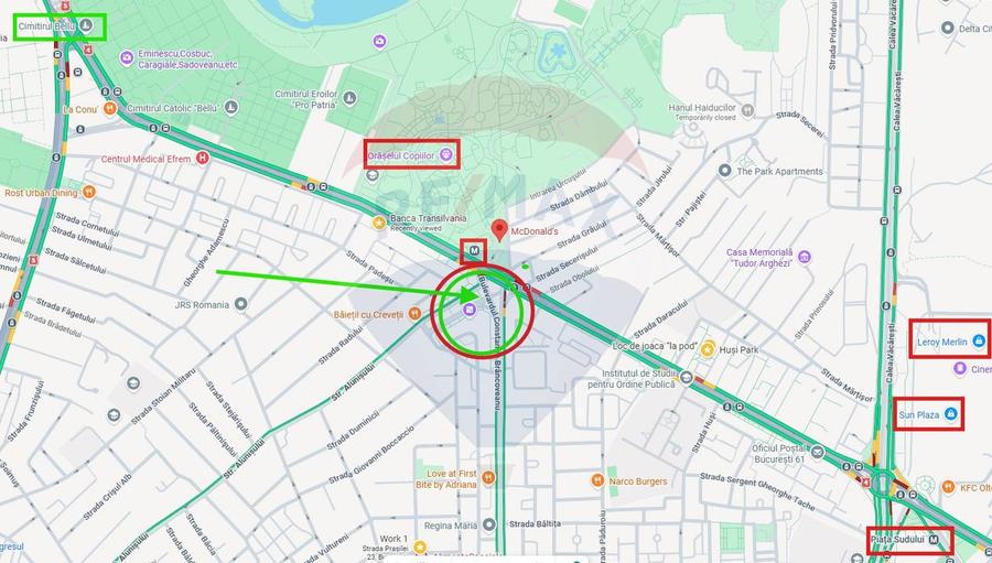 Spatiu Comercial de inchiriat | stradal -134 mp  | Metrou Brancoveanu - 2