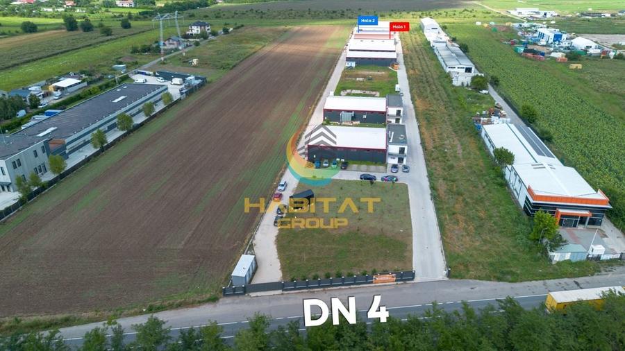 Spațiu industrial, de 550 mp, în Frumușani