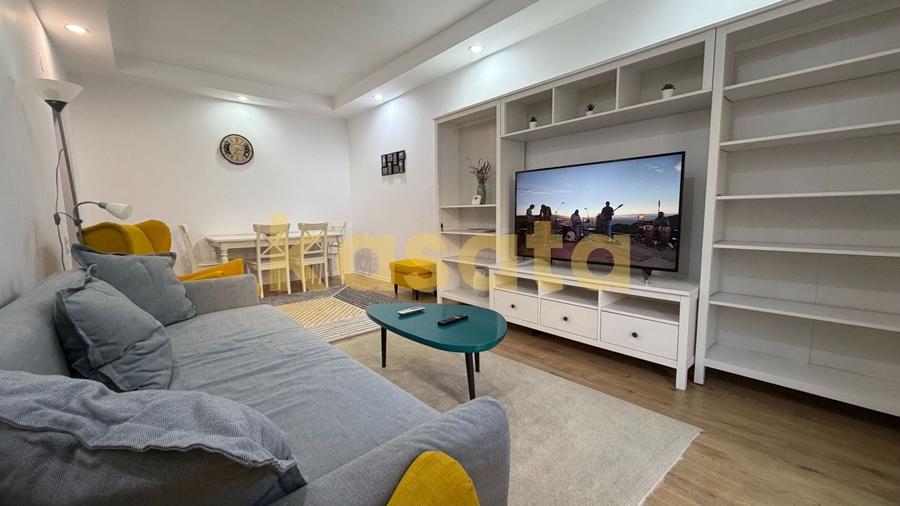 Apartament cu 2 camere decomandat, mobilat în Ștefăneștii de Jos